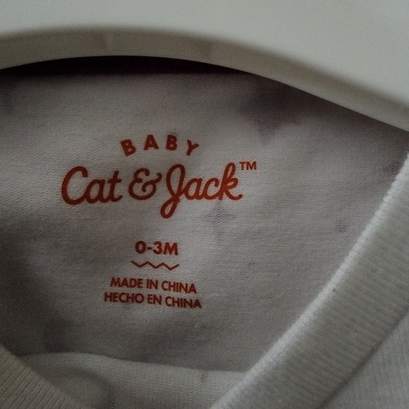 NWT Baby Cat & Jack Black Kitty Halloween Onsie Outfit Frills Cute Infant New - Picture 5 of 5